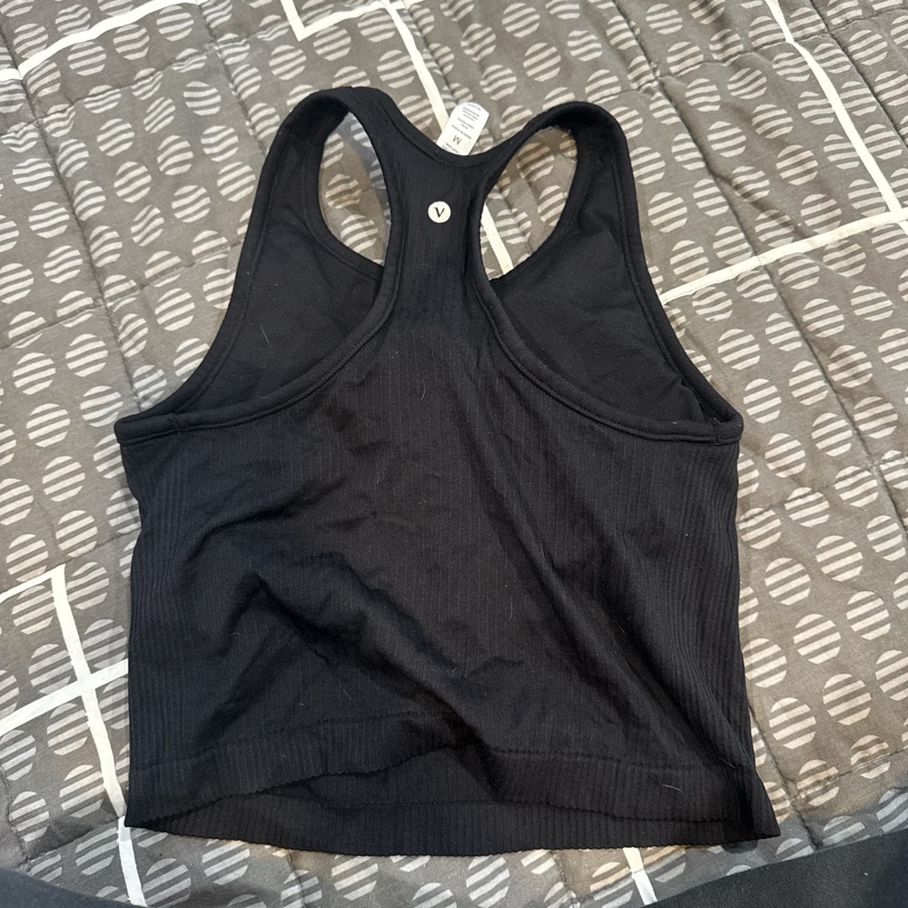 Black Racerback Tank Top